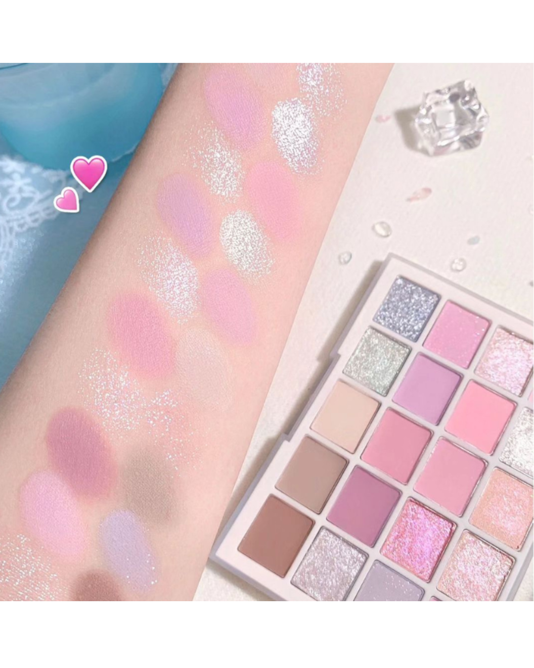 DASIQUE Mood Shadow Palette Cotton Powder Collection - 05 Cotton Powder