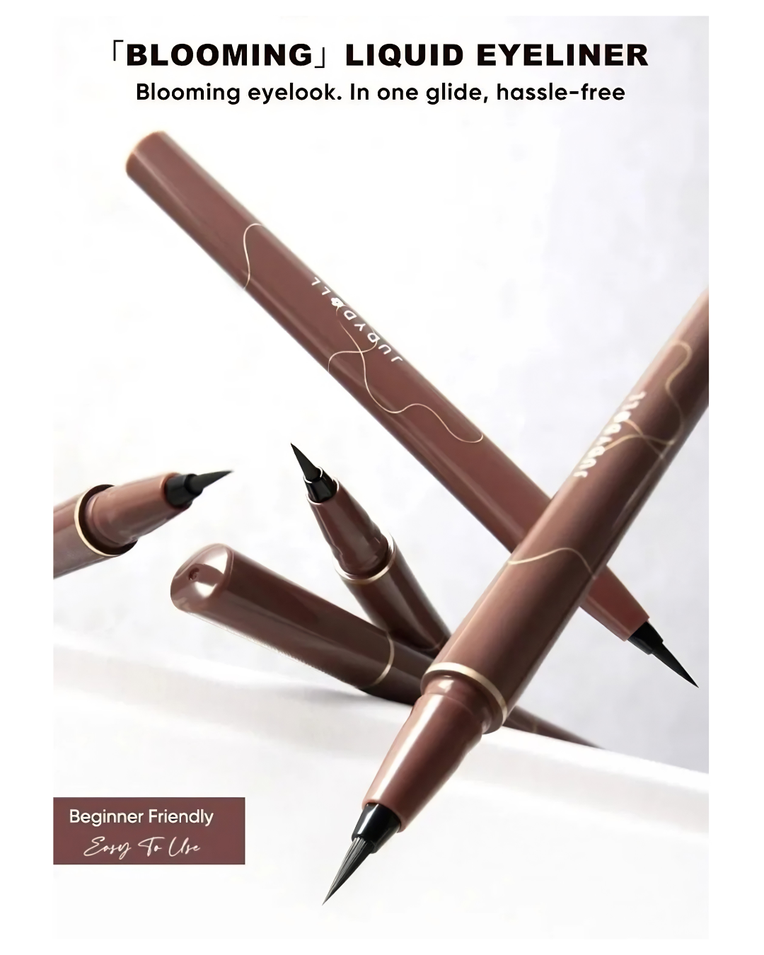 JUDYDOLL Skinny Liquid Eyeliner - 02 Dark Brown