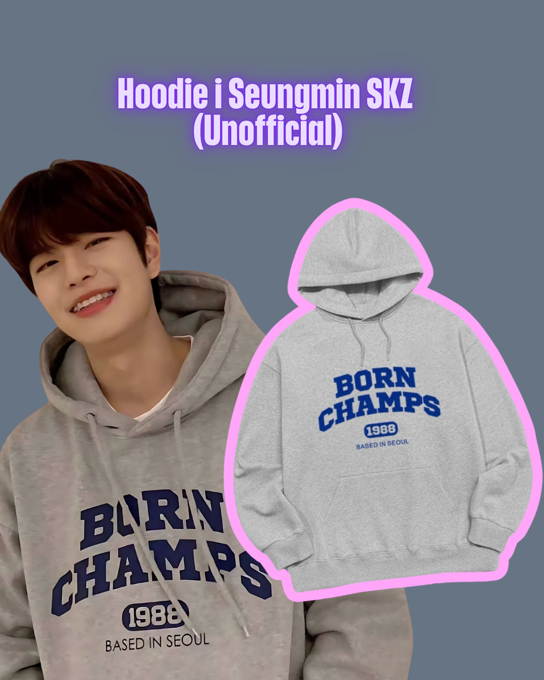 STRAY KIDS Seungmin Hoodie (Unofficial)