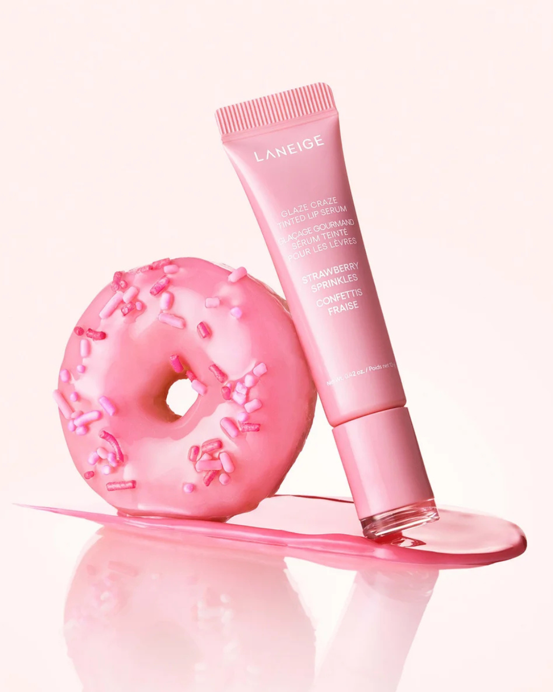 Laneige Glaze Craze Tinted Lip Serum - Strawberry Sprinkles