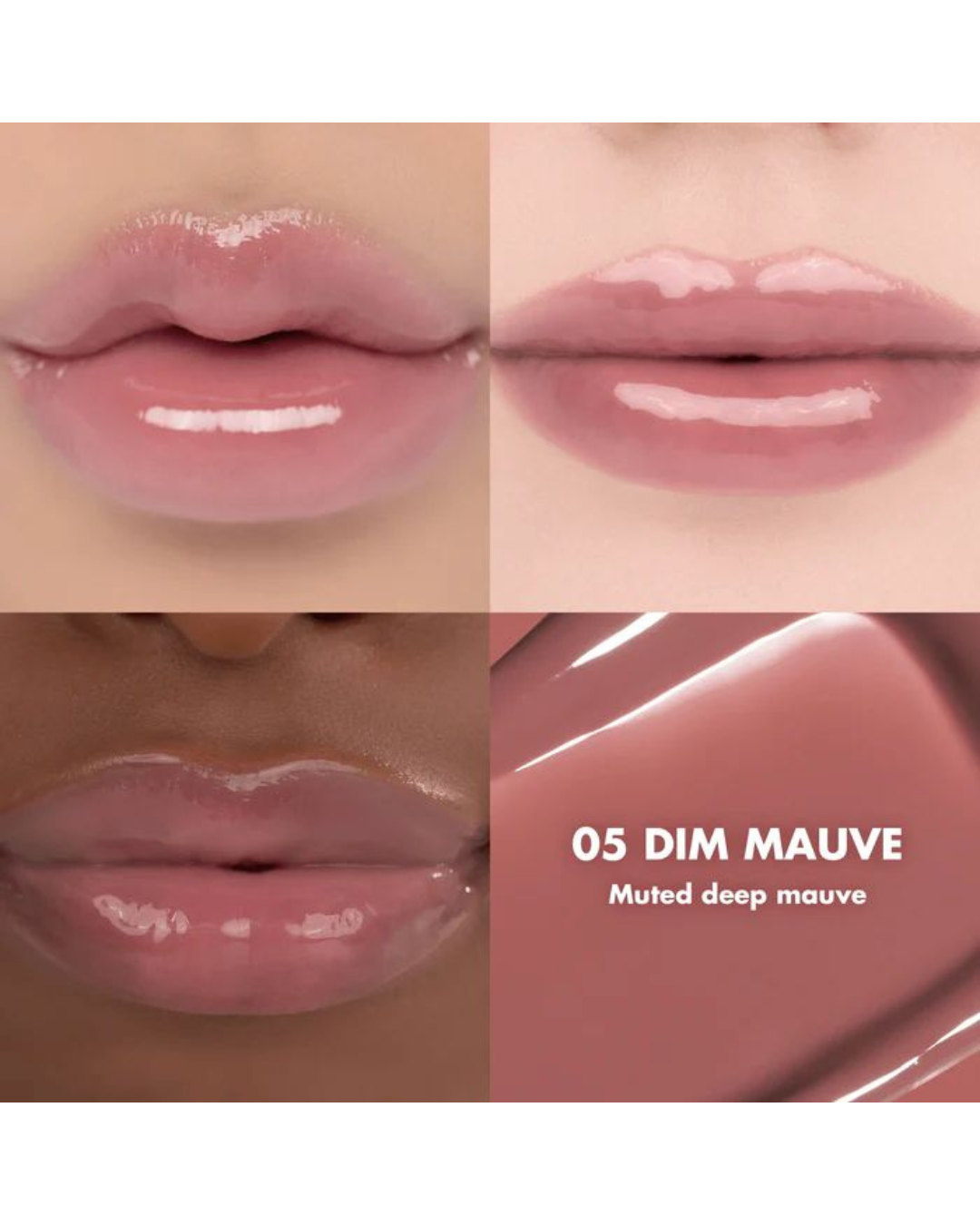 ROMAND Glasting Color Gloss - 05 Dim Mauve