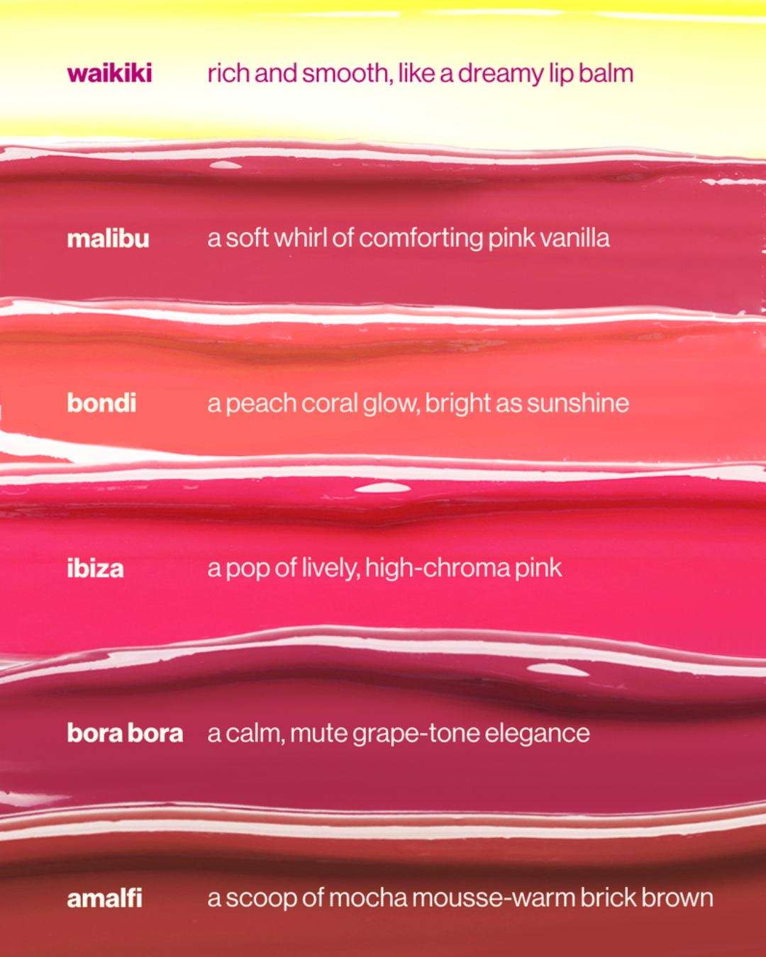 UNLEASHIA Sunset Dazzle Gloss Balm - 3 Ibiza