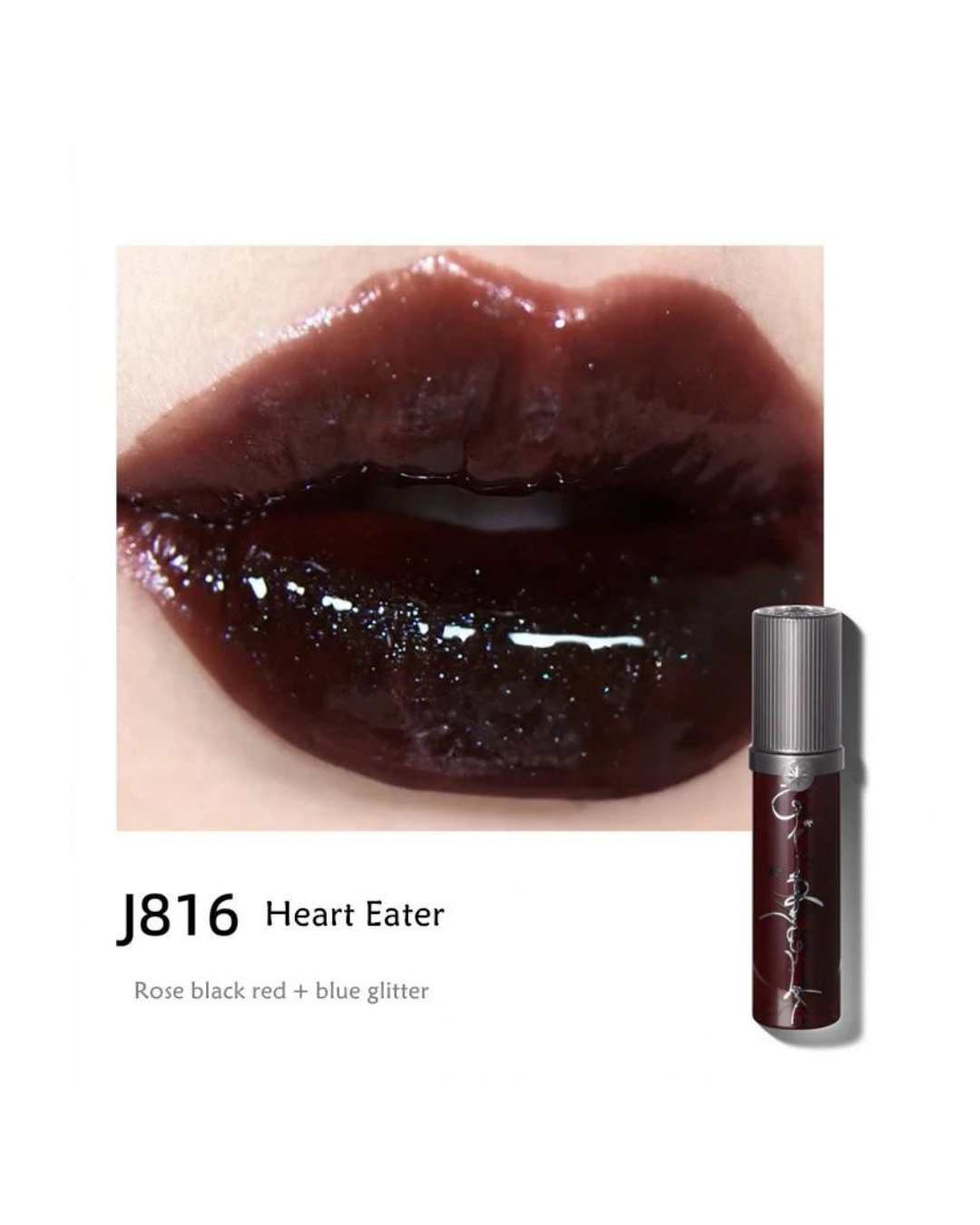 GIRLCULT Miao Mirror Lip Gloss - J816 Heart Eater