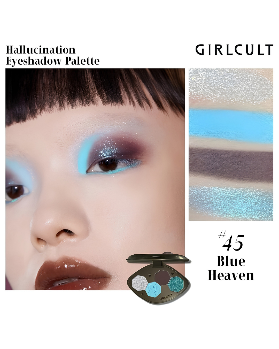 GIRLCULT Strange Tales Eyeshadow - 45 Blue Heaven
