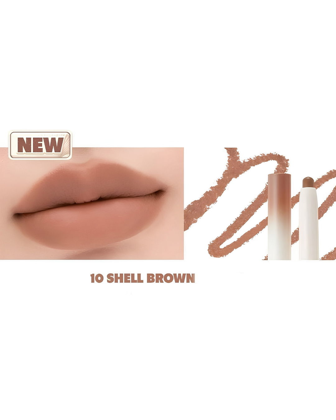 ROMAND Lip Mate Pencil - 10 Shell Brown