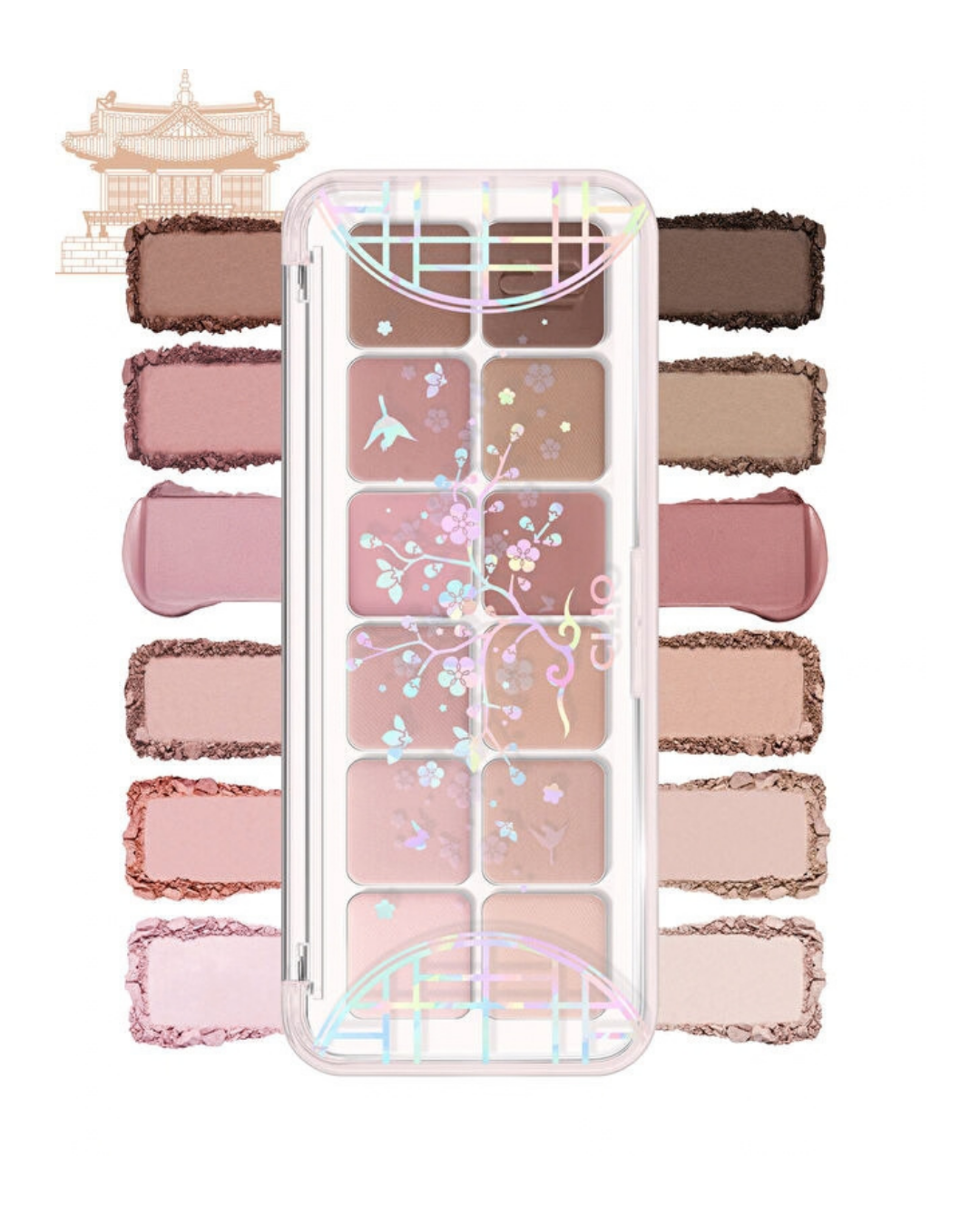 CLIO Pro Eye Palette Air Korean Heritage Edition - M20 Maehwa Ribbon