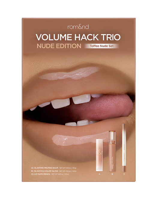 ROMAND Volume Hack Trio - Toffee Nude