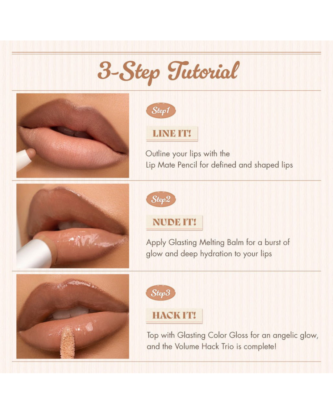 ROMAND Volume Hack Trio - Toffee Nude