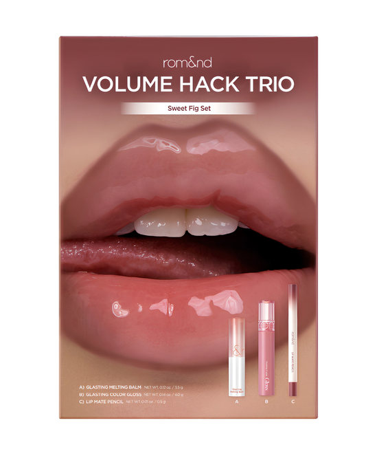 ROMAND Volume Hack Trio - Sweet Fig Set