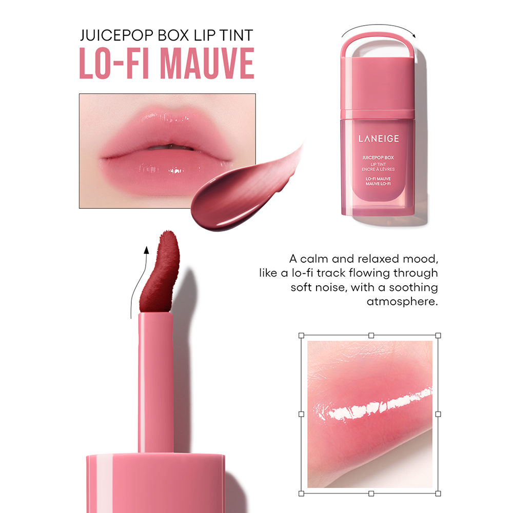 LANEIGE Juicepop Box Lip Tint - Lo-Fi Mauve