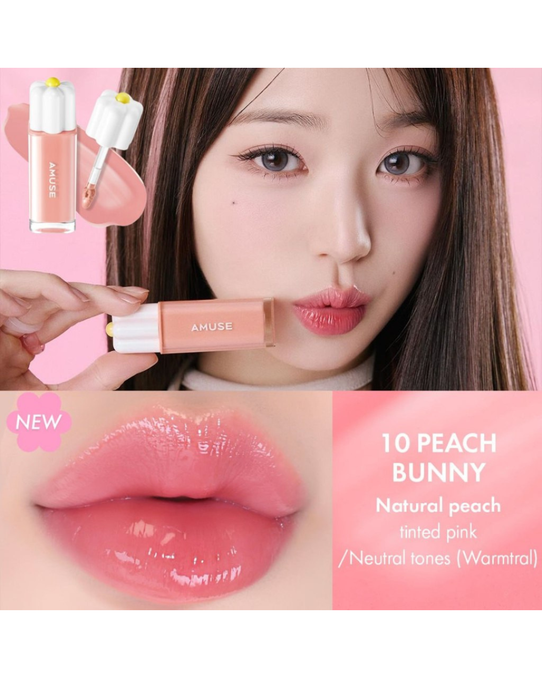 AMUSE Dew Tint - 10 Peach Bunny