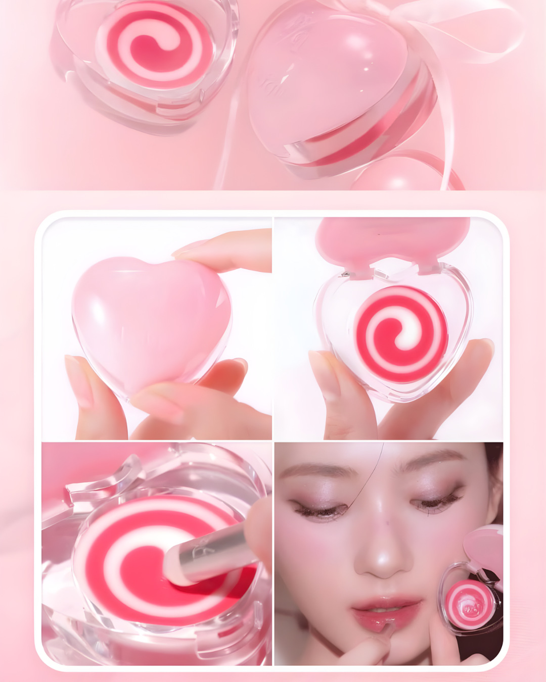 DASIQUE Candy Rolling Pot Balletcore Collection - 02 Pink Puff