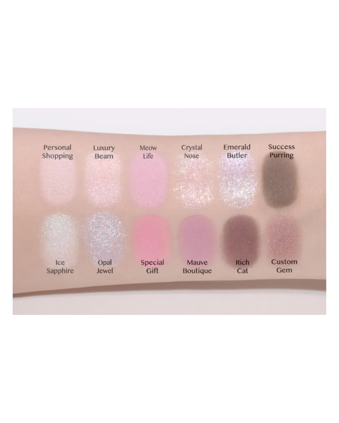 CLIO Pro Eye Palette Air Luxury Koshort Special Edition - 12 Crystal Paw