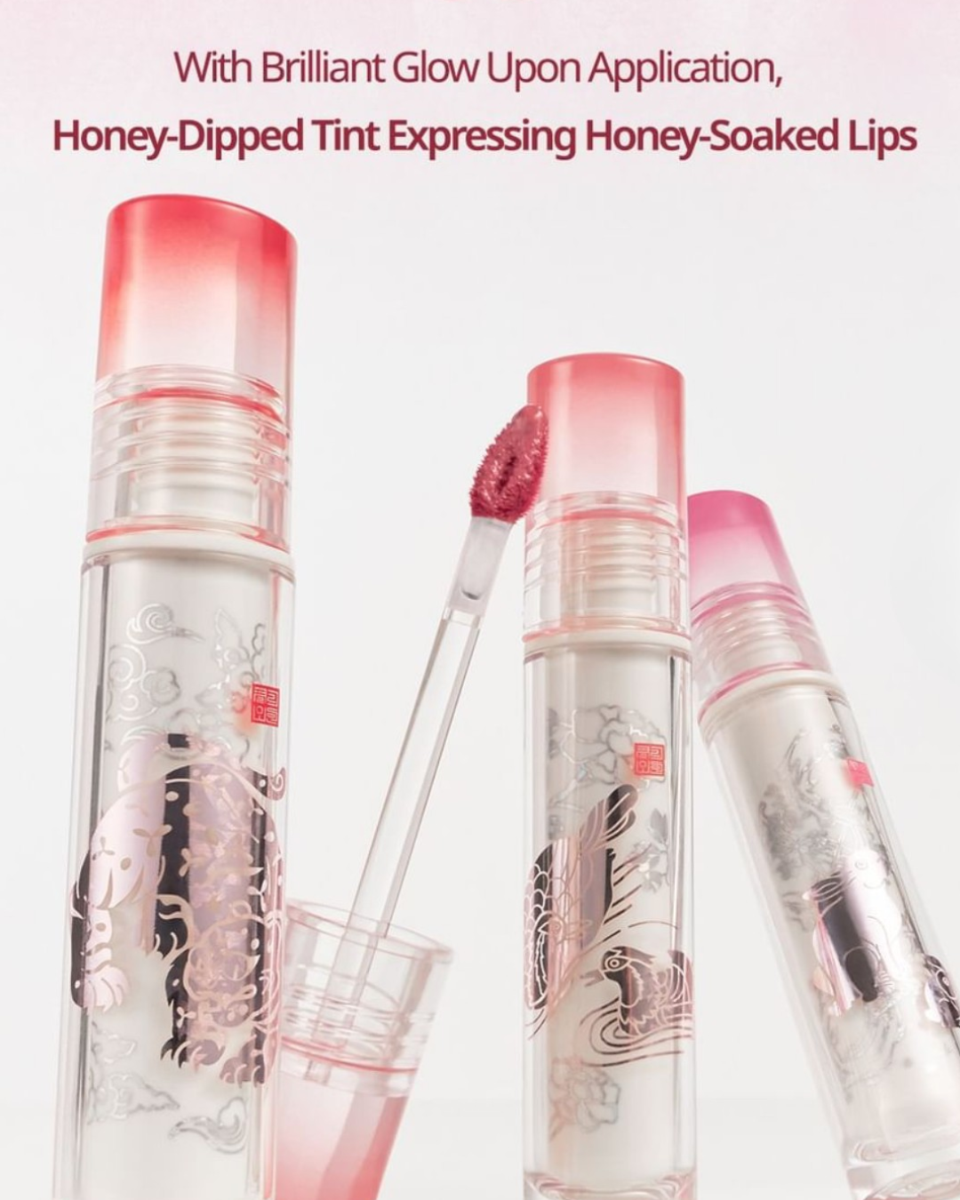 CLIO Crystal Glam Tint Korean Royal Heritage Collection - 32 Fluffy Garden Pink