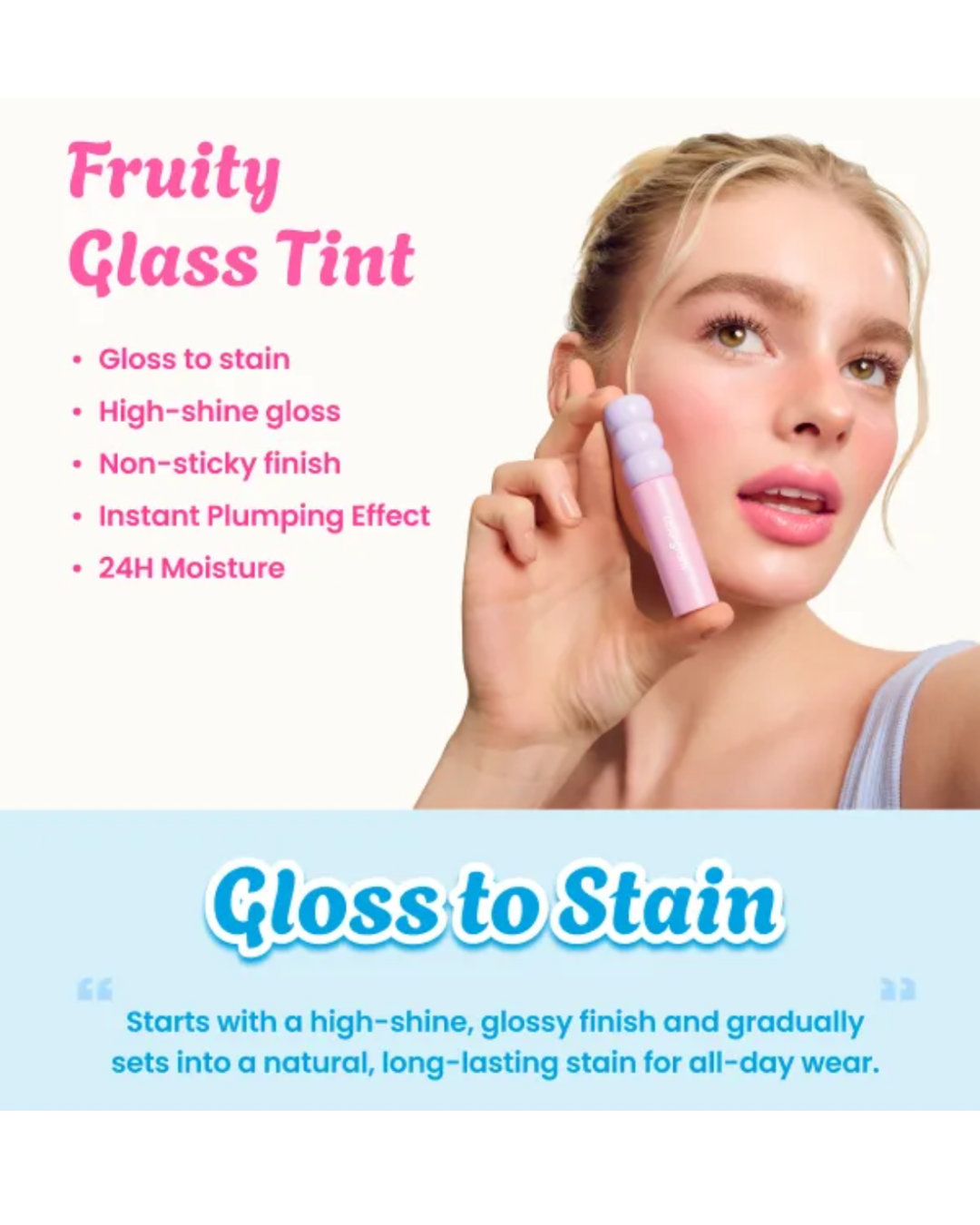 COLORGRAM Fruity Glass Tint - 08 Lovely Raspberry