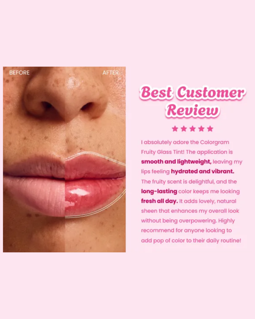 COLORGRAM Fruity Glass Tint - 08 Lovely Raspberry