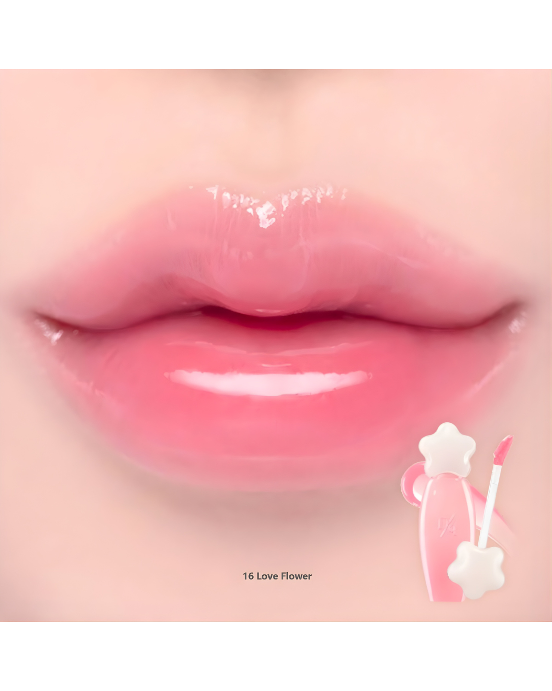 DASIQUE Pure Water Lip Gloss - 16 Love Flower