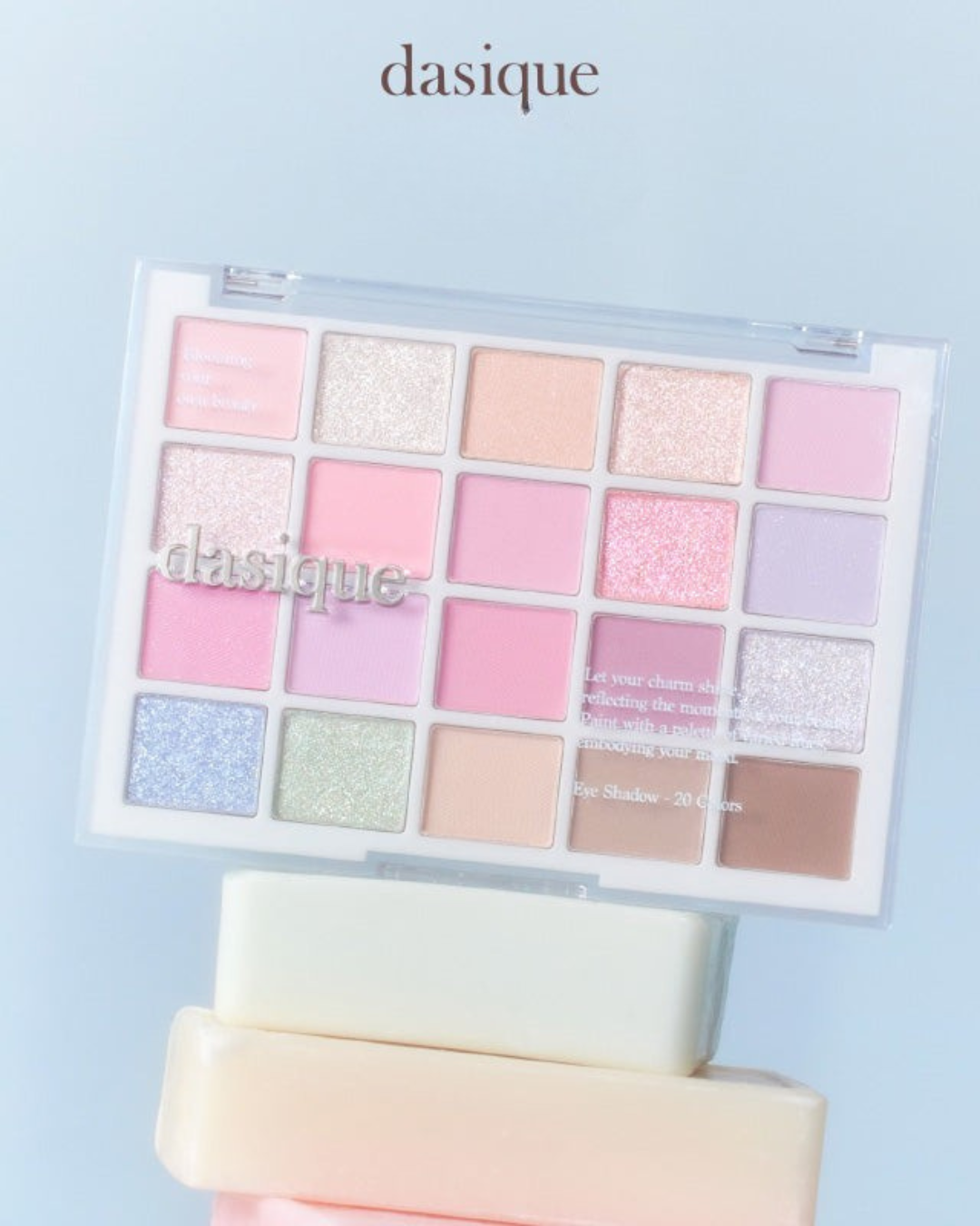 DASIQUE Mood Shadow Palette Cotton Powder Collection - 05 Cotton Powder