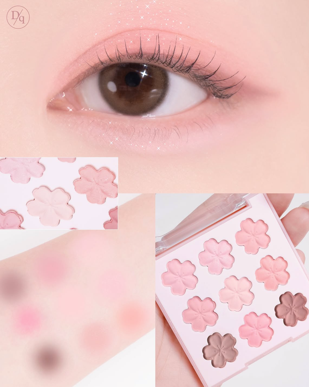 DASIQUE Shadow Palette Sweet Blossom Collection - 37 Sweet Blossom