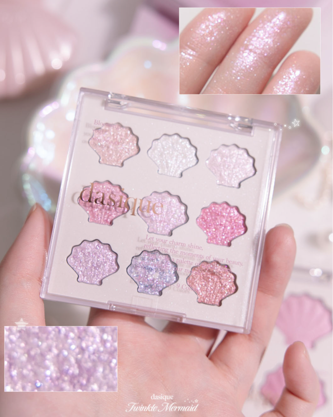 DASIQUE Shadow Palette - Twinkle Mermaid