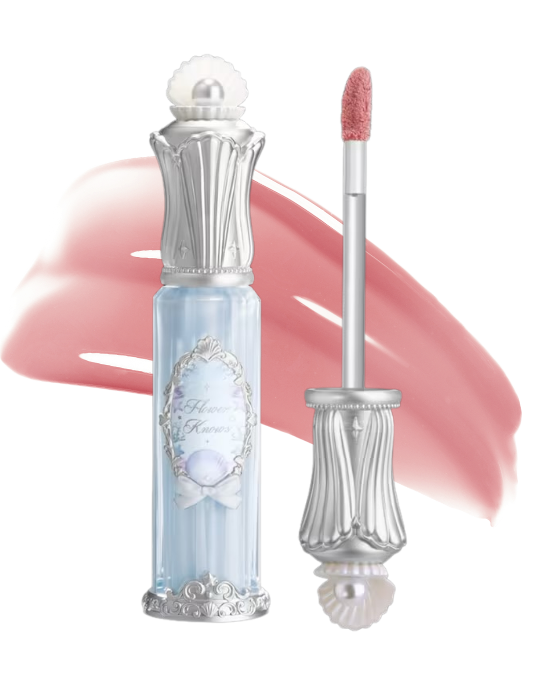FLOWER KNOWS Shell's Jewel Collection Nourishing Lip Glaze - P04 Seafoam Glow