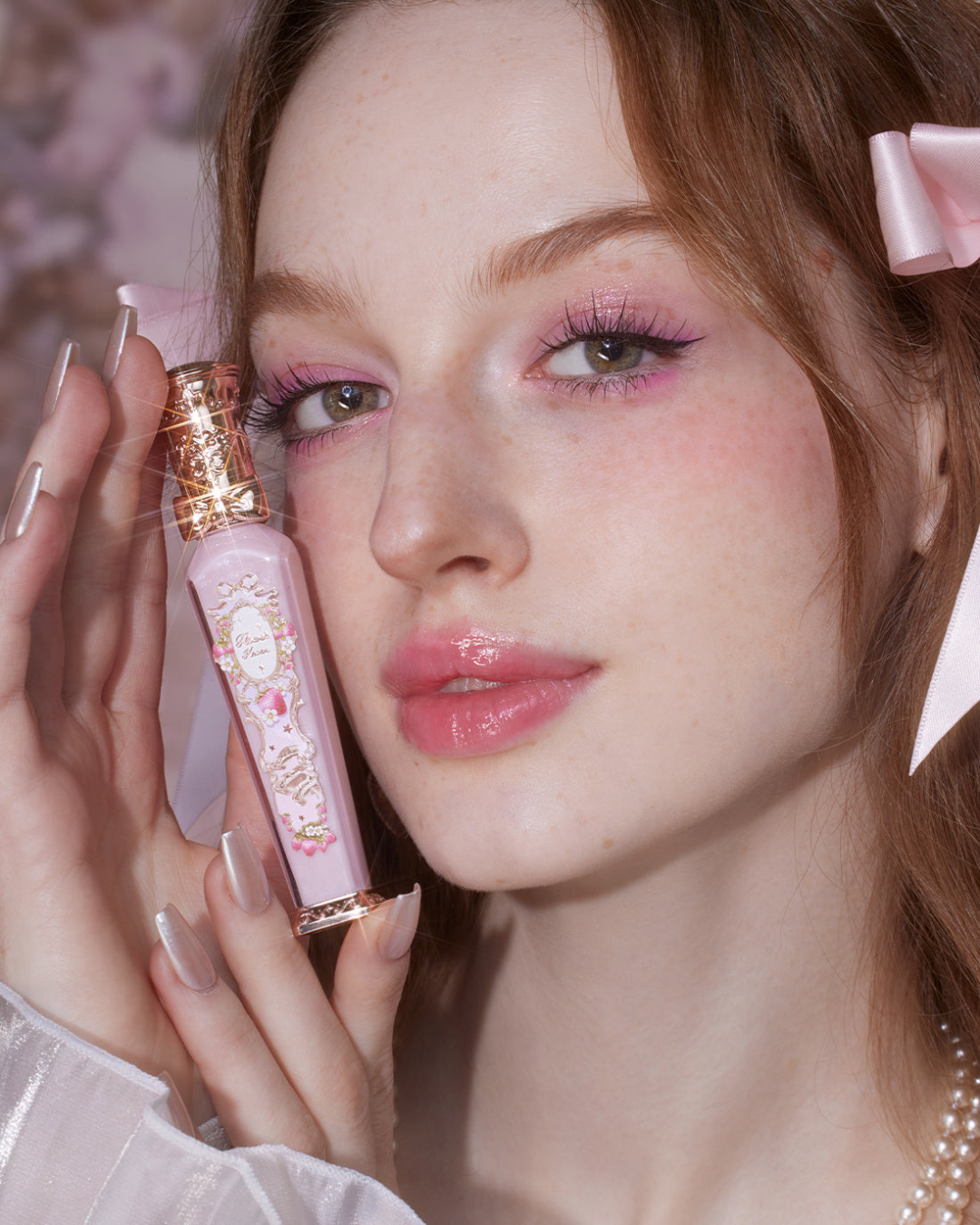 Flower Knows Strawberry Rococo Series Glowy Lipgloss - G03 Berry Bomb