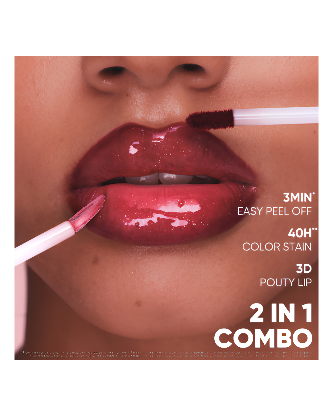 JUDYDOLL Peel Off Stain And Plumping Oil Duo -  05 Coco Bronze