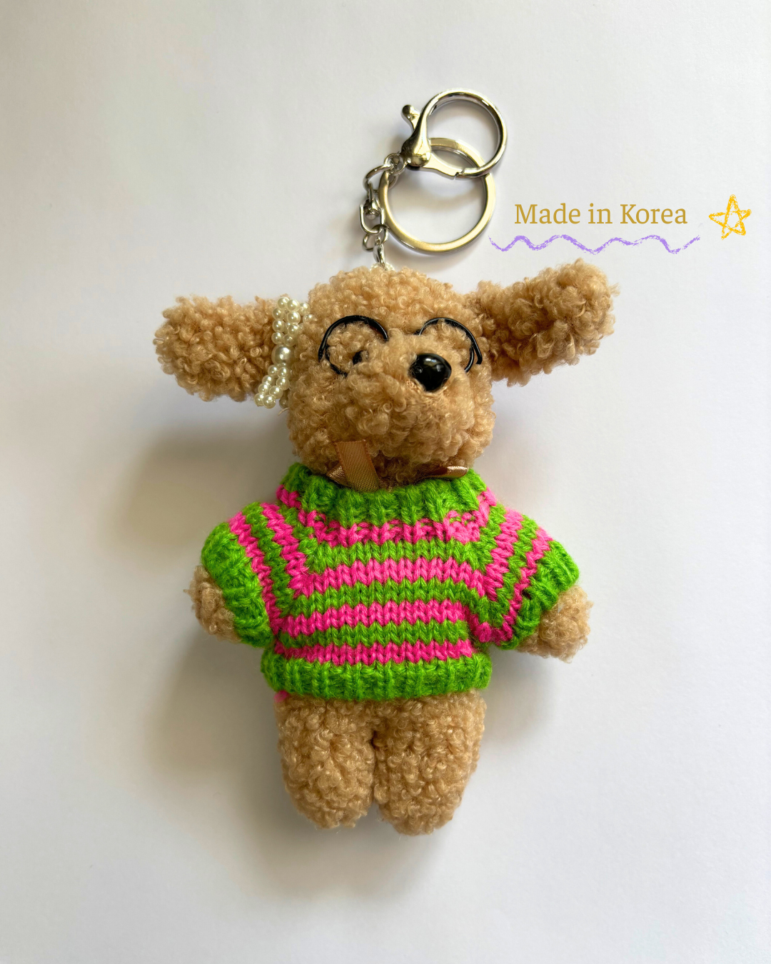SEOULPOP Plushie Bear Keychain