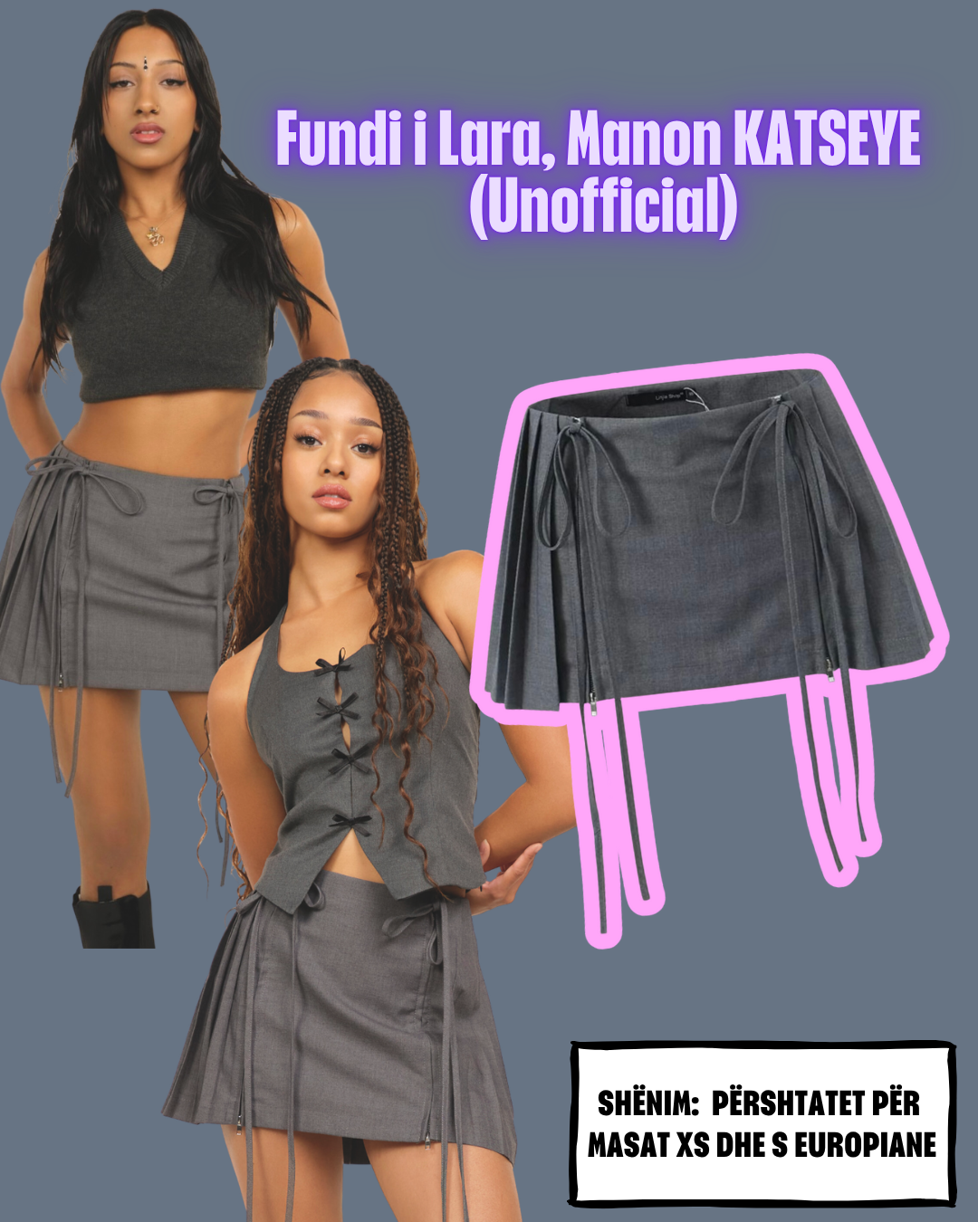 KATSEYE Lara & Manon Skirt (Unofficial)