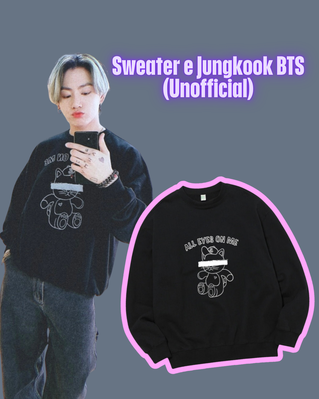 BTS Jungkook Sweater (Unofficial)
