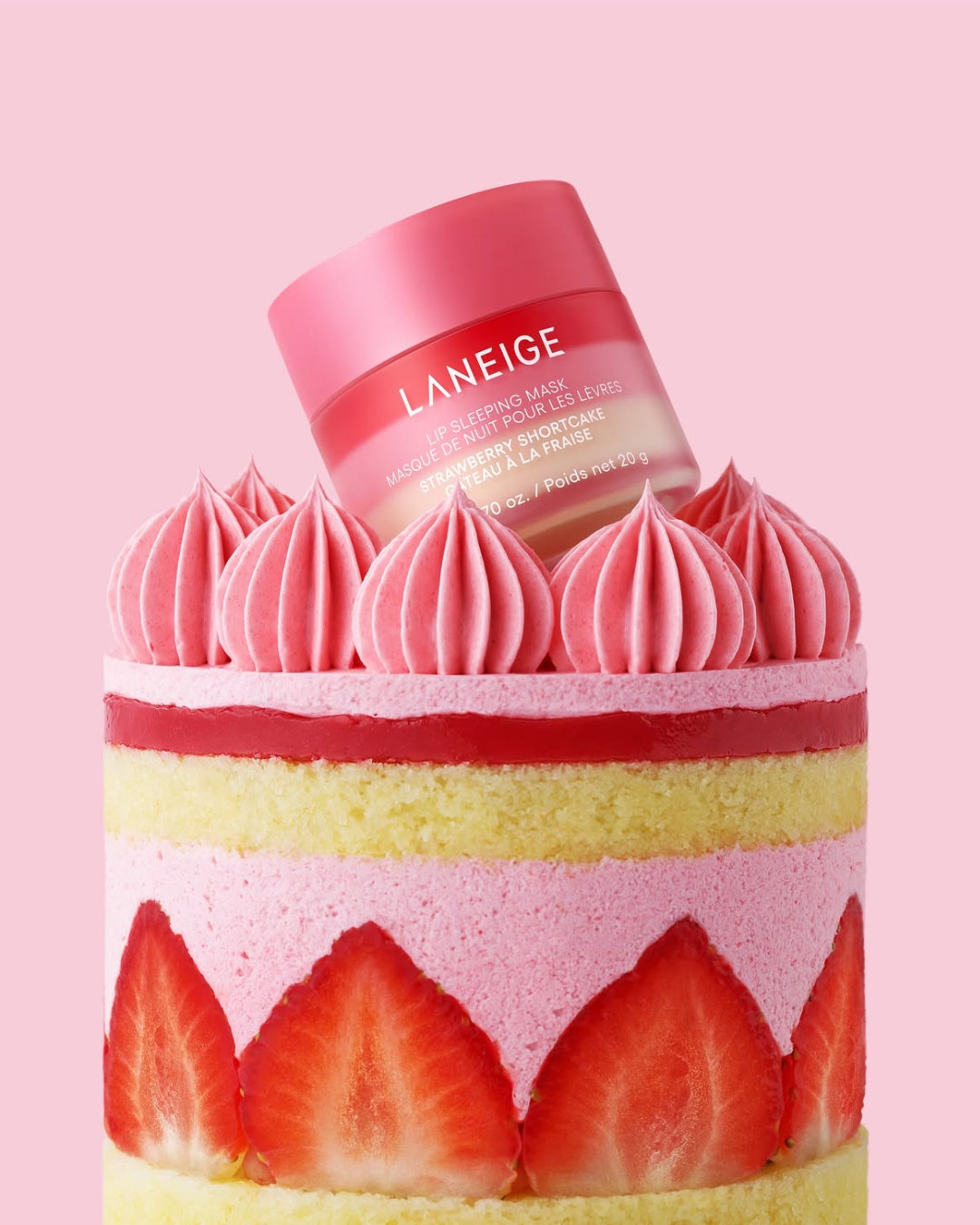 Laneige Lip Sleeping Mask - Strawberry Shortcake