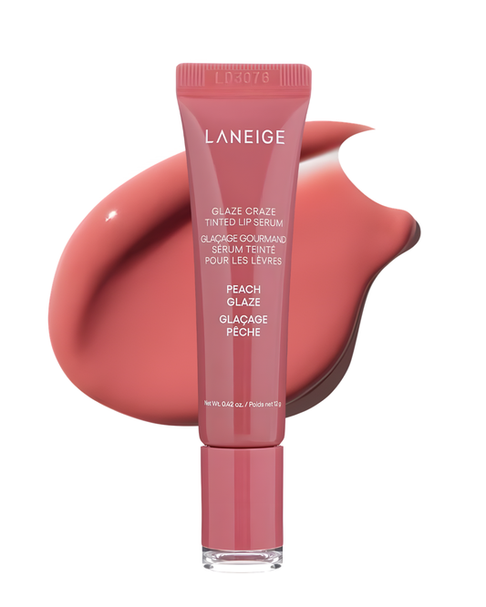 Laneige Glaze Craze Tinted Lip Serum - Peach Glaze
