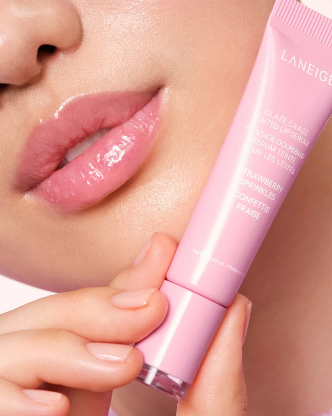 Laneige Glaze Craze Tinted Lip Serum - Strawberry Sprinkles