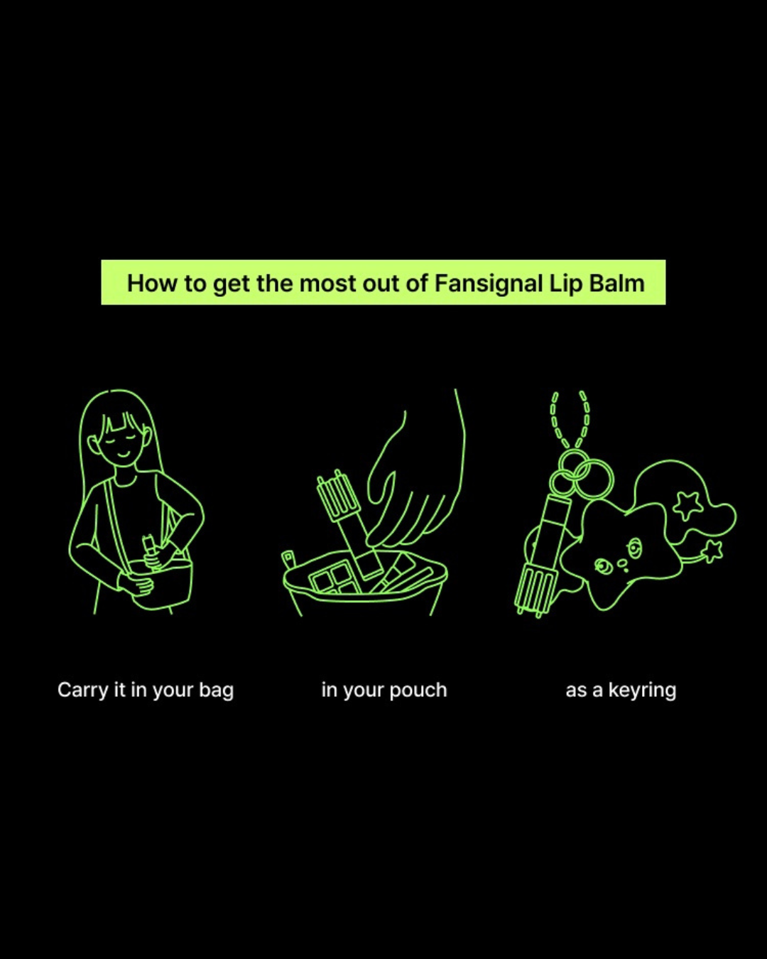 NCT Fansignal Lip Balm (OFFICIAL)