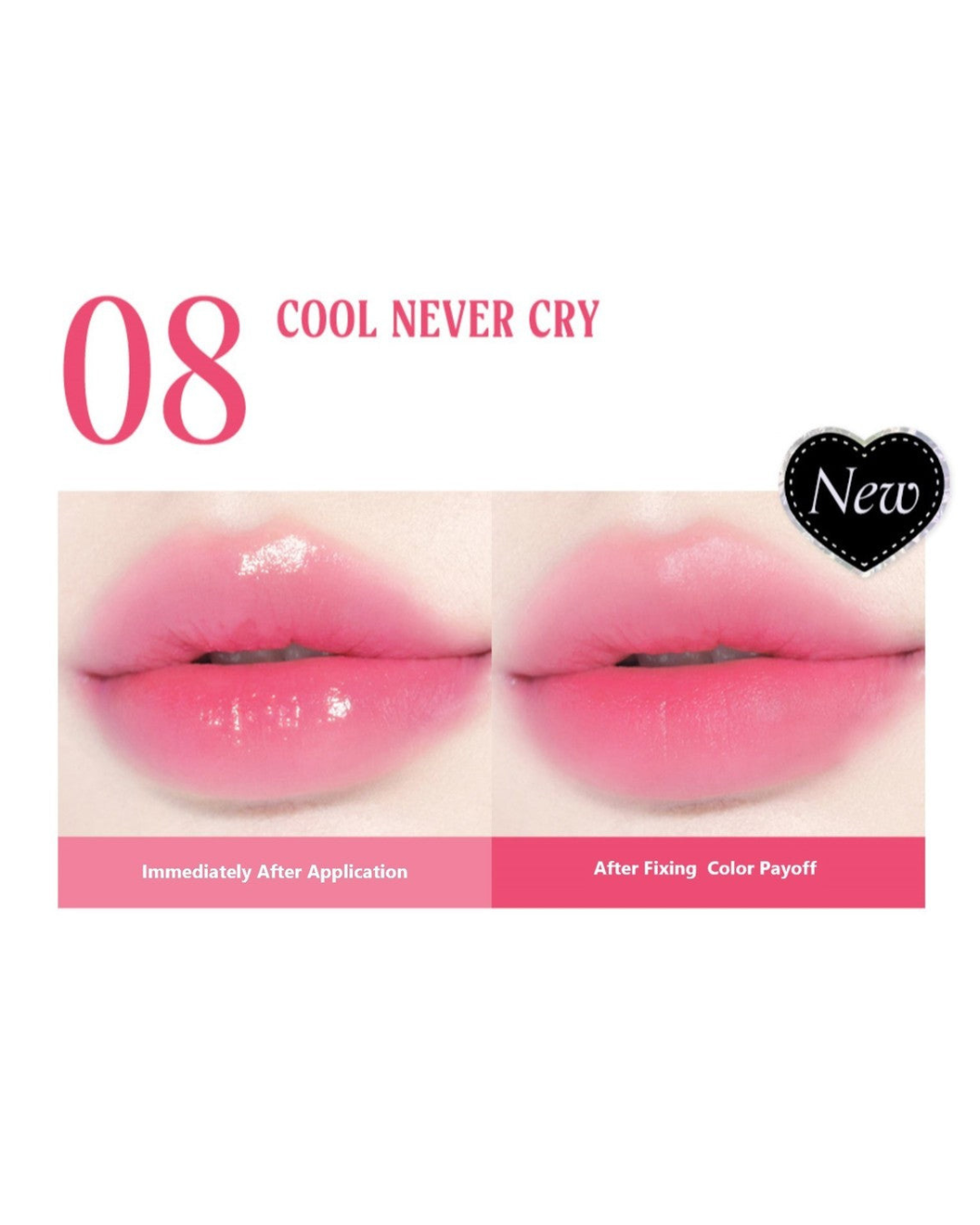 PERIPERA x Princess Hours Ink Jellable Tint LIMITED EDITION - 08 Pink Never Cry