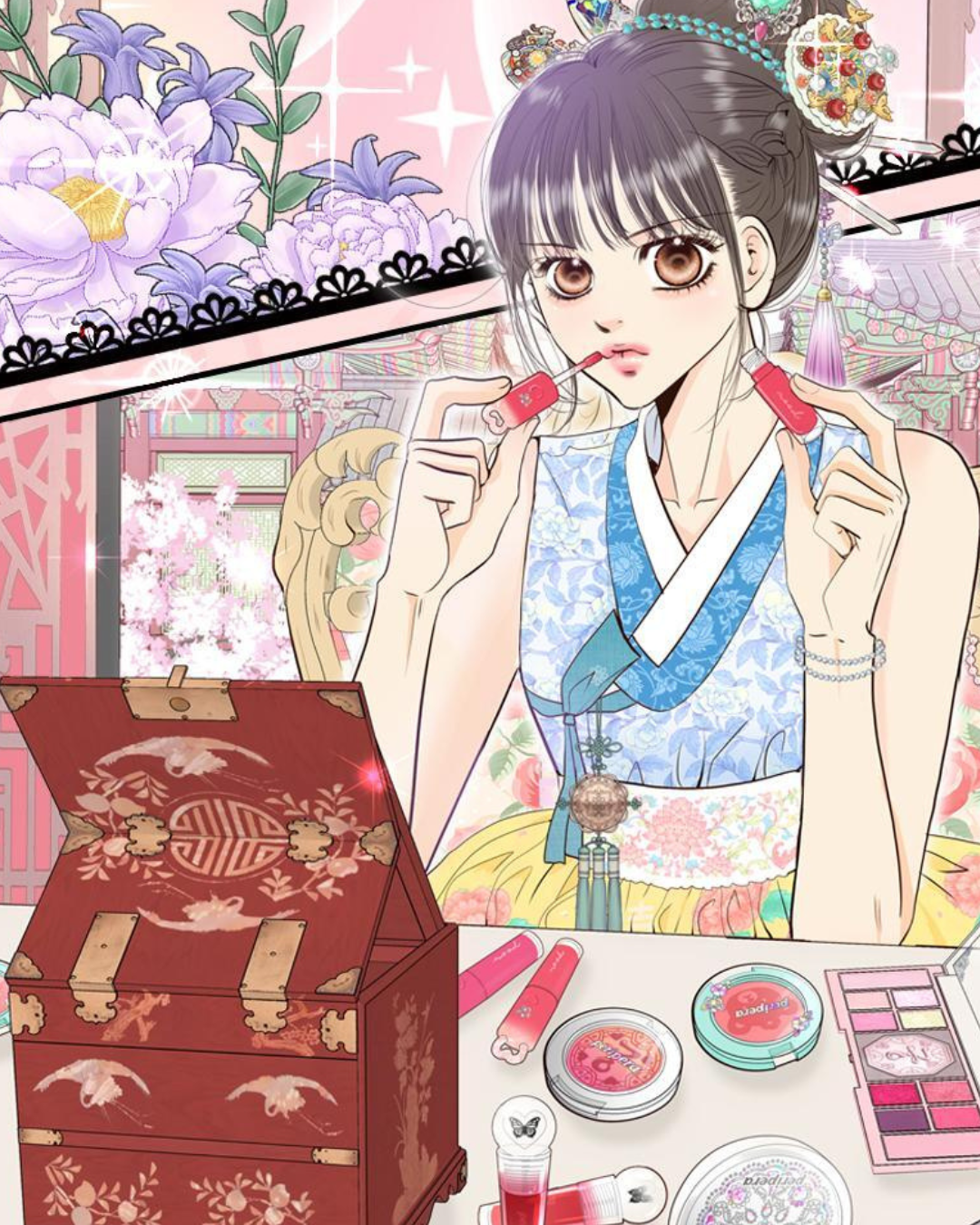 PERIPERA x Princess Hours Ink Jellable Tint LIMITED EDITION - 08 Pink Never Cry