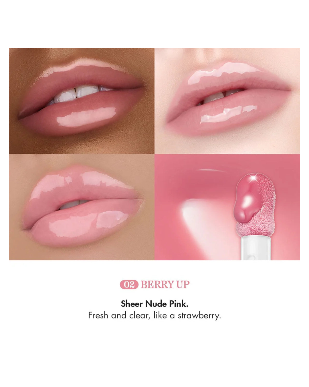 ROMAND Juicy Flash Lip Oil - 02 Berry Up