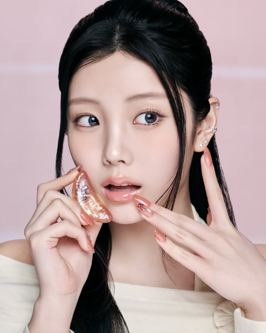 ROMAND Juicy Flash Lip Oil - 01 Pomelo Light