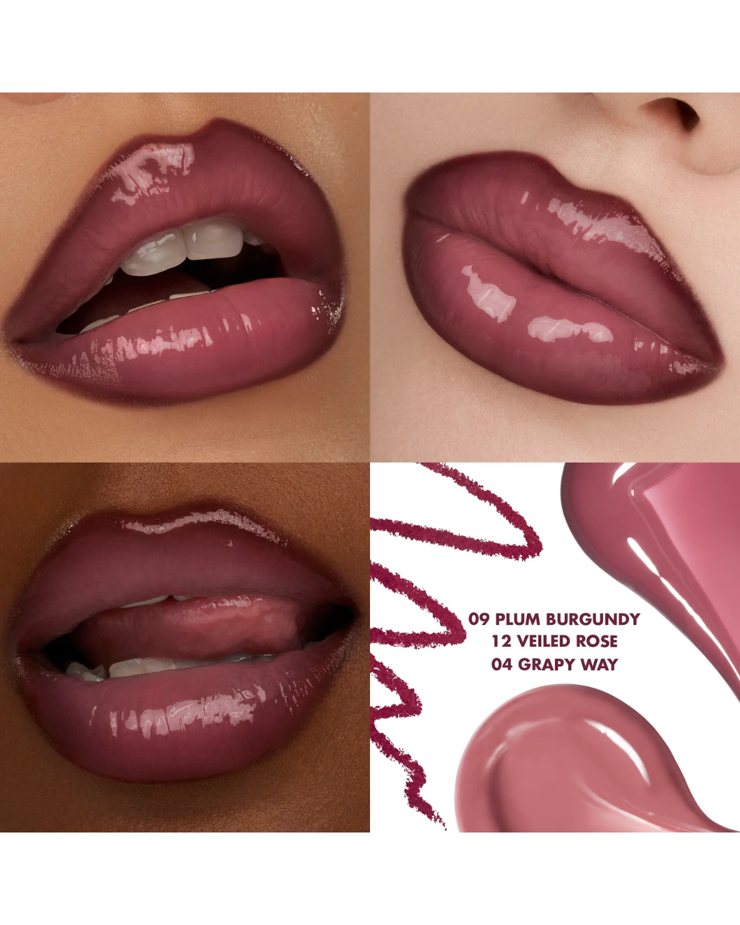 ROMAND Volume Hack Trio - Glazed Plum
