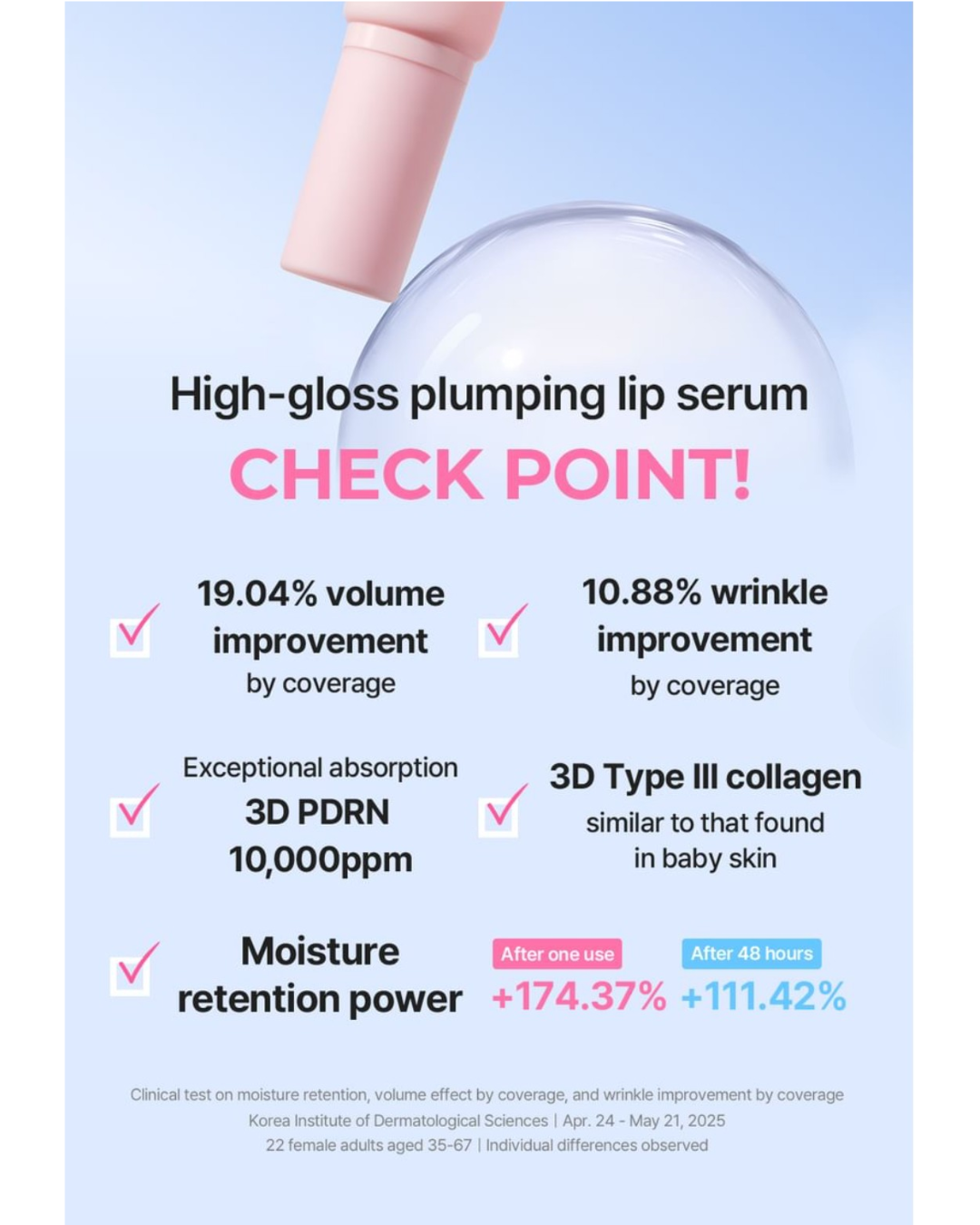 SKIN&LAB 3D PDRN X Collagen Lip Serum Set
