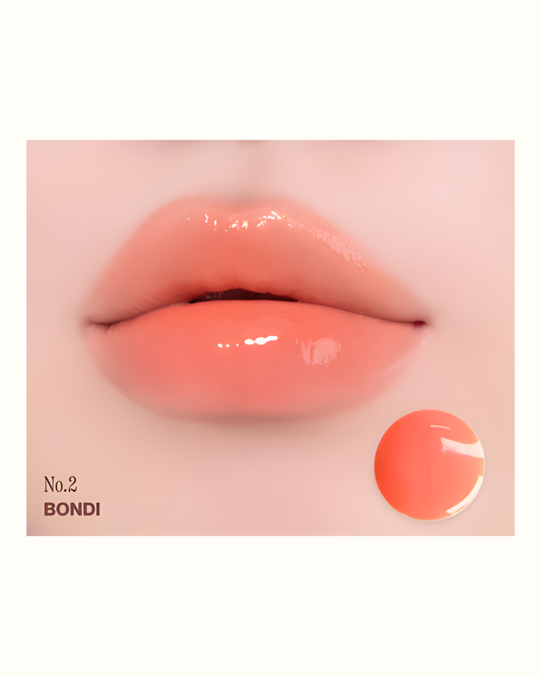 UNLEASHIA Sunset Dazzle Gloss Balm - 2 Bondi