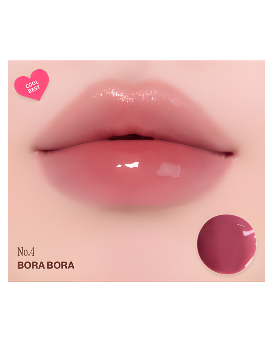 UNLEASHIA Sunset Dazzle Gloss Balm - 4 Bora Bora