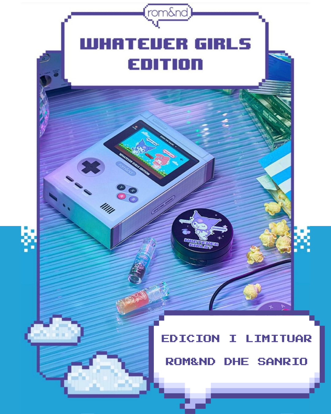 SANRIO + ROM&ND - Whatever Girls Limited Edition